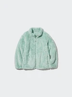 Fluffy Yarn Fleece Full-Zip Jacket