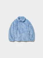 Fluffy Yarn Fleece Full-Zip Jacket