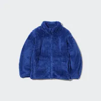 Fluffy Yarn Fleece Full-Zip Jacket