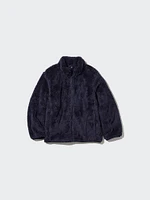 Fluffy Yarn Fleece Full-Zip Jacket