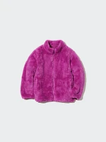 Fluffy Yarn Fleece Full-Zip Jacket