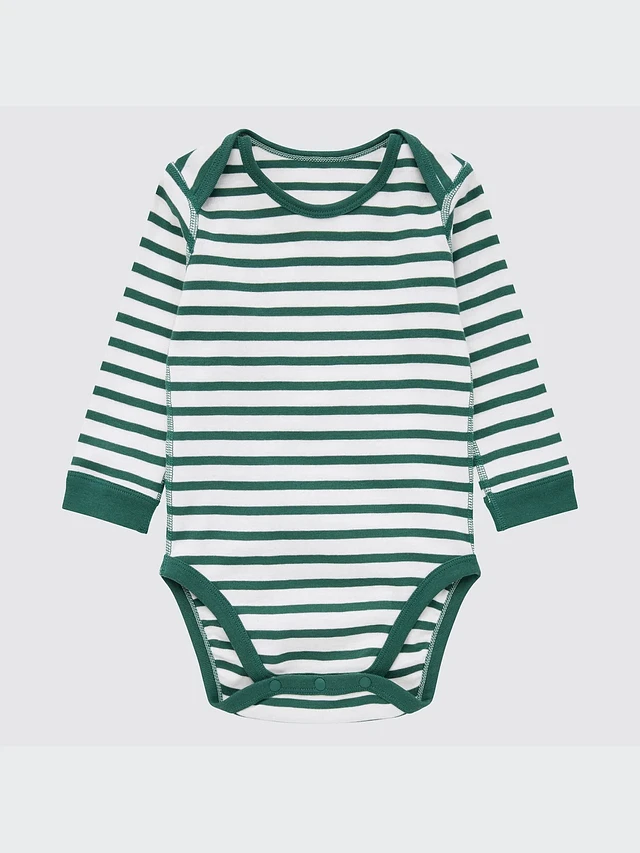 UNIQLO Newborn Long Sleeve Bodysuit King's Cross