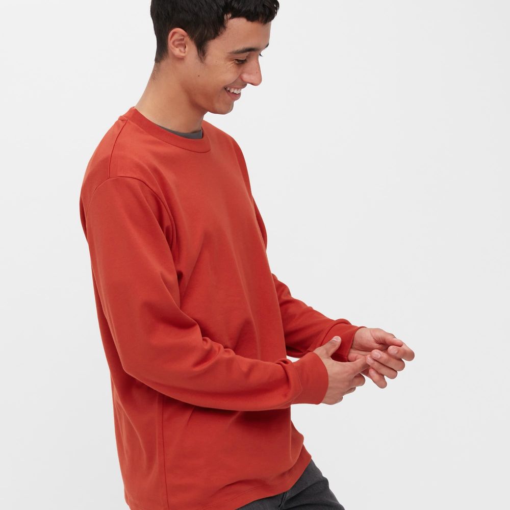 SOFT BRUSHED CREW NECK T-SHIRT