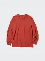 Brushed Cotton T-Shirt | Long Sleeve