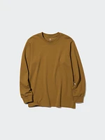 Brushed Cotton T-Shirt | Long Sleeve