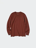 SOFT BRUSHED CREW NECK T-SHIRT