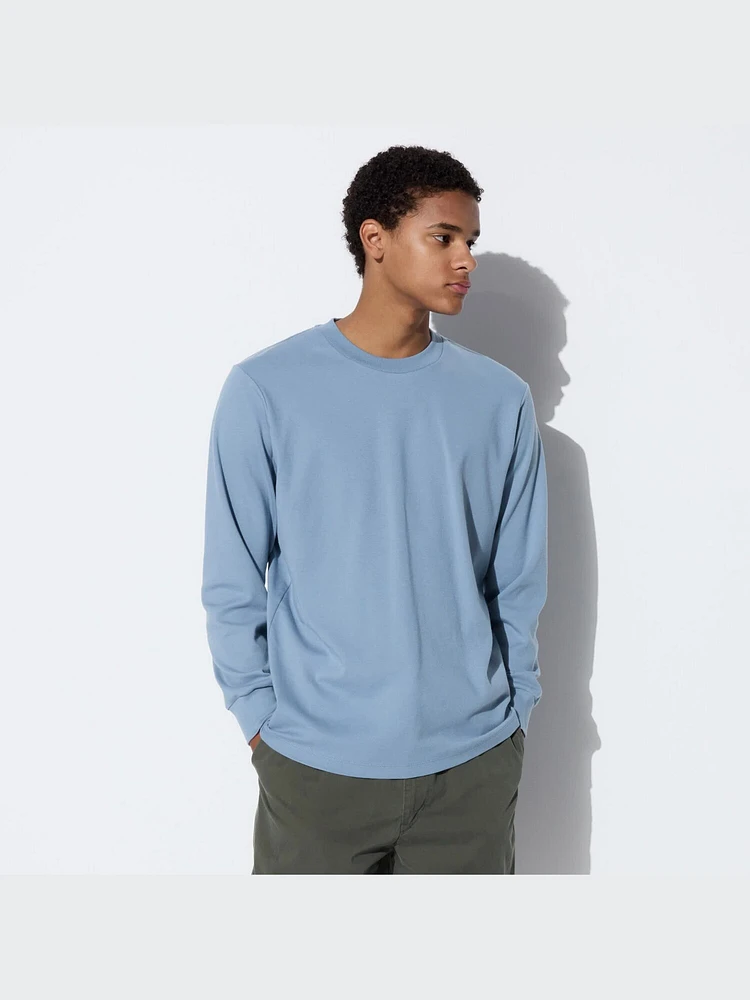 SOFT BRUSHED CREW NECK T-SHIRT