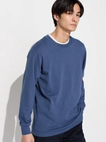 Brushed Cotton T-Shirt | Long Sleeve