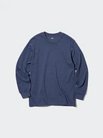 Brushed Cotton T-Shirt | Long Sleeve