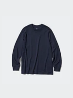 Brushed Cotton T-Shirt | Long Sleeve