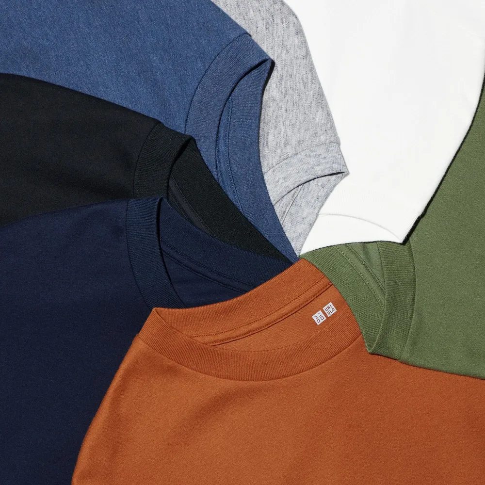 SOFT BRUSHED CREW NECK T-SHIRT