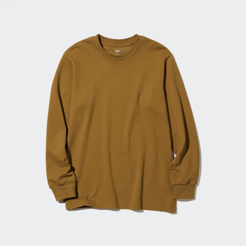 SOFT BRUSHED CREW NECK T-SHIRT