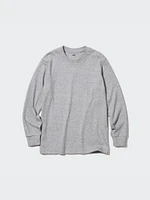 Brushed Cotton T-Shirt | Long Sleeve