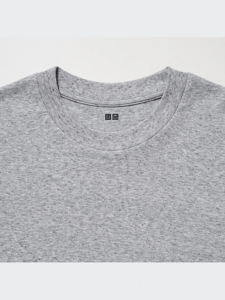 SOFT BRUSHED CREW NECK T-SHIRT