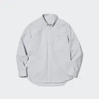 EXTRA FINE COTTON BROADCLOTH SHIRT (BUTTONED DOWN COLLAR)