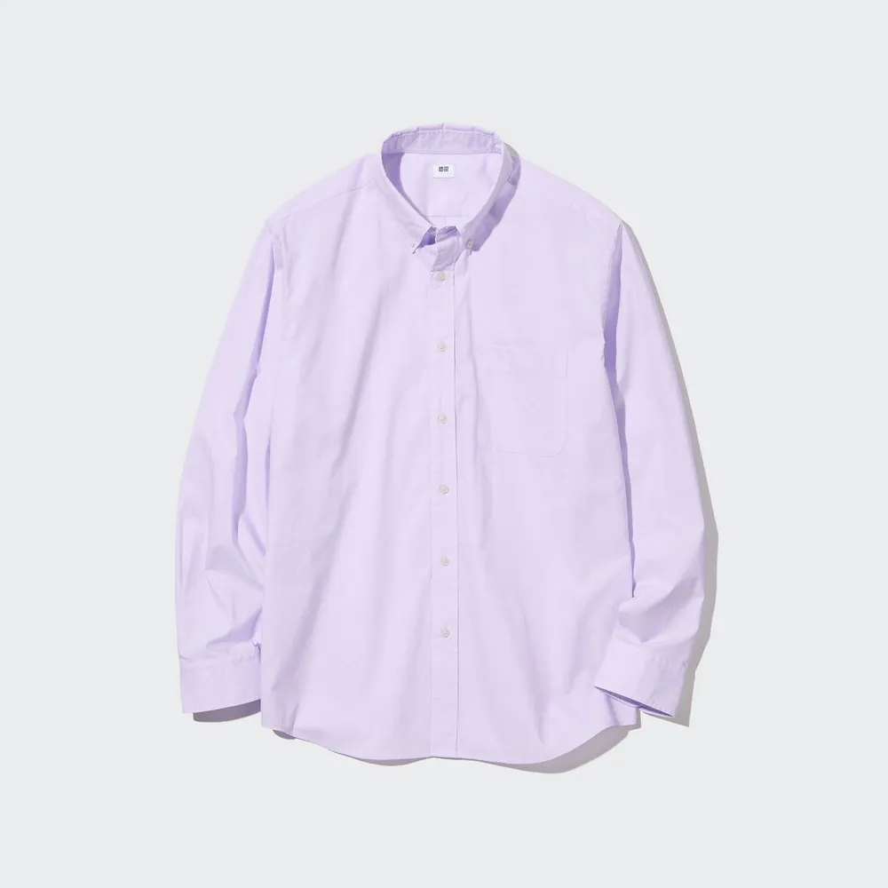 EXTRA FINE COTTON BROADCLOTH SHIRT (BUTTONED DOWN COLLAR)