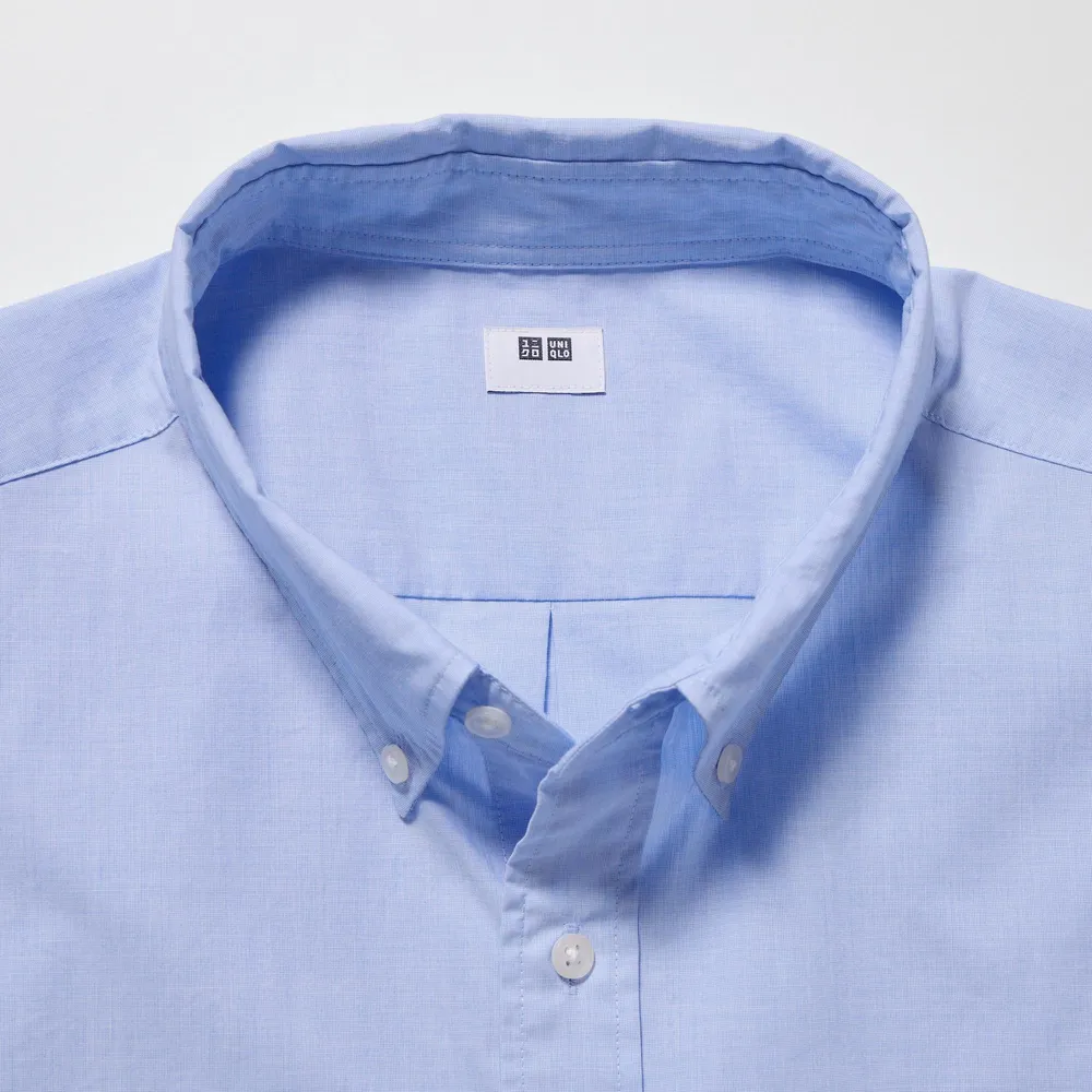 EXTRA FINE COTTON BROADCLOTH SHIRT (BUTTONED DOWN COLLAR)