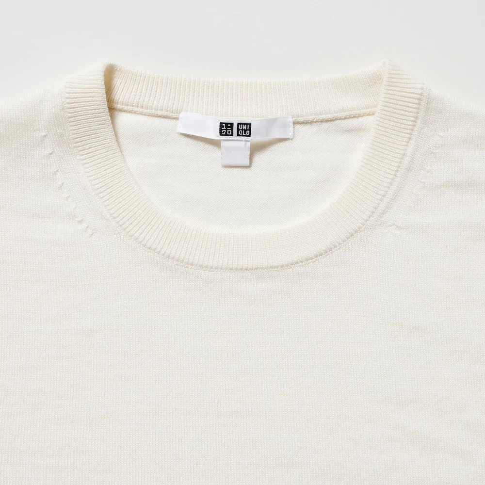 EXTRA FINE MERINO CREW NECK SWEATER