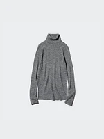 Merino Ribbed Sweater | Turtleneck