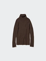 Merino Ribbed Sweater | Turtleneck