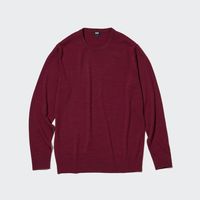 Extra Fine Merino Crew Neck Long-Sleeve Sweater