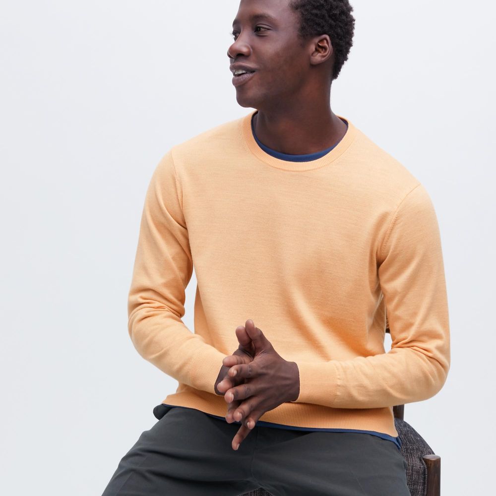 MERINO CREW NECK SWEATER