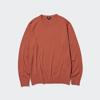 Extra Fine Merino Crew Neck Long-Sleeve Sweater