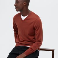 Merino V Neck Sweater