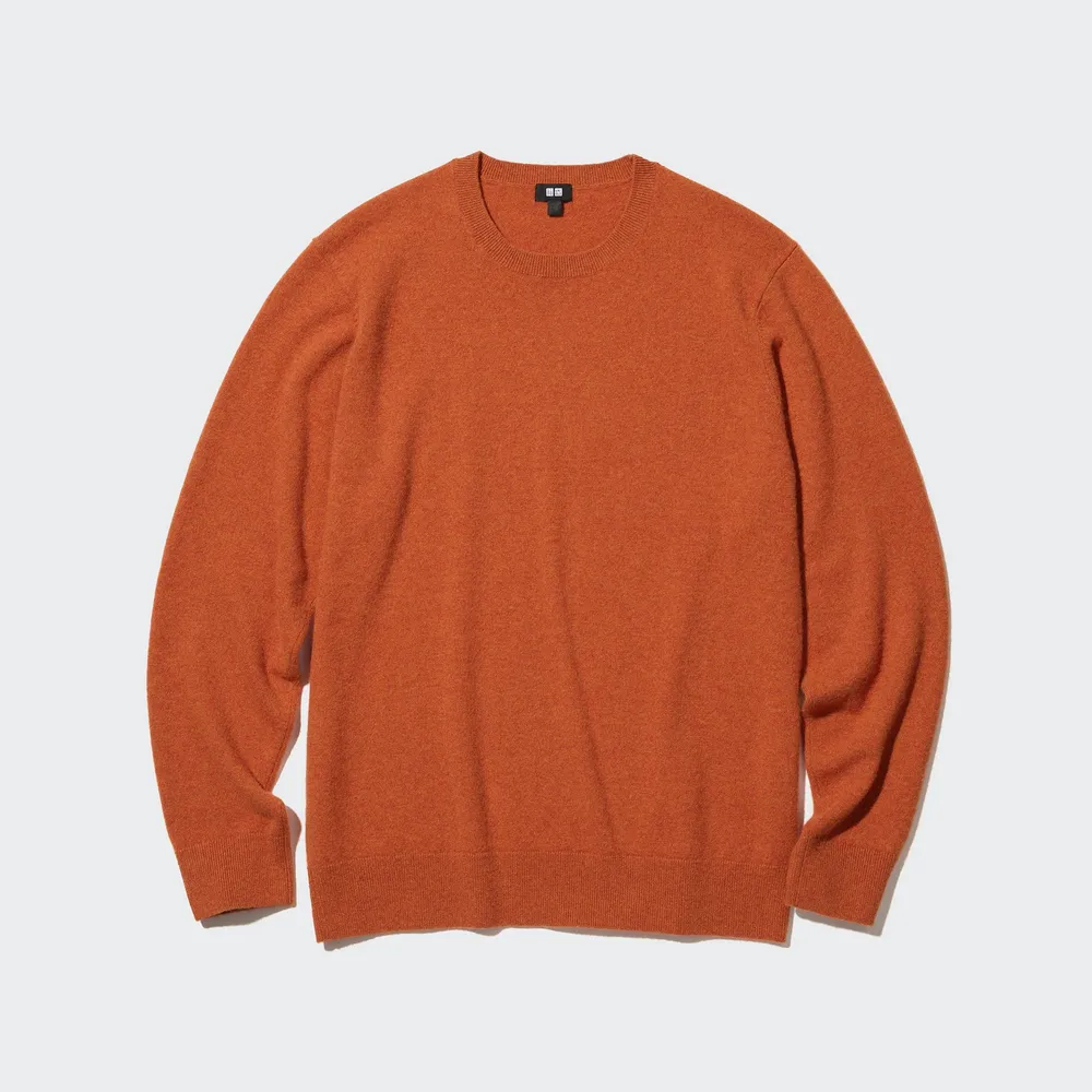 CASHMERE CREW NECK SWEATER