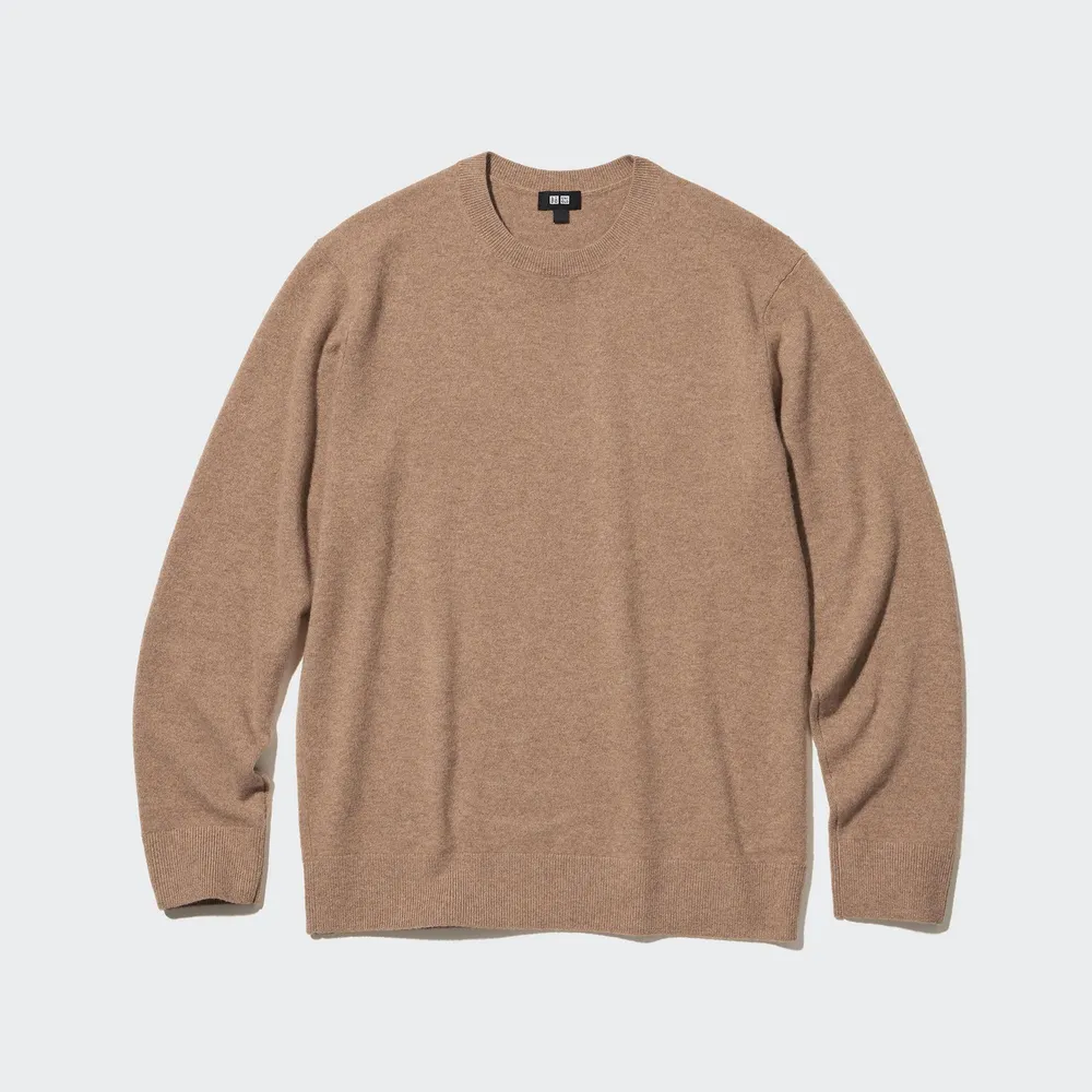 CASHMERE CREW NECK SWEATER