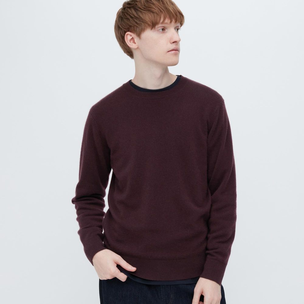 CASHMERE CREW NECK SWEATER