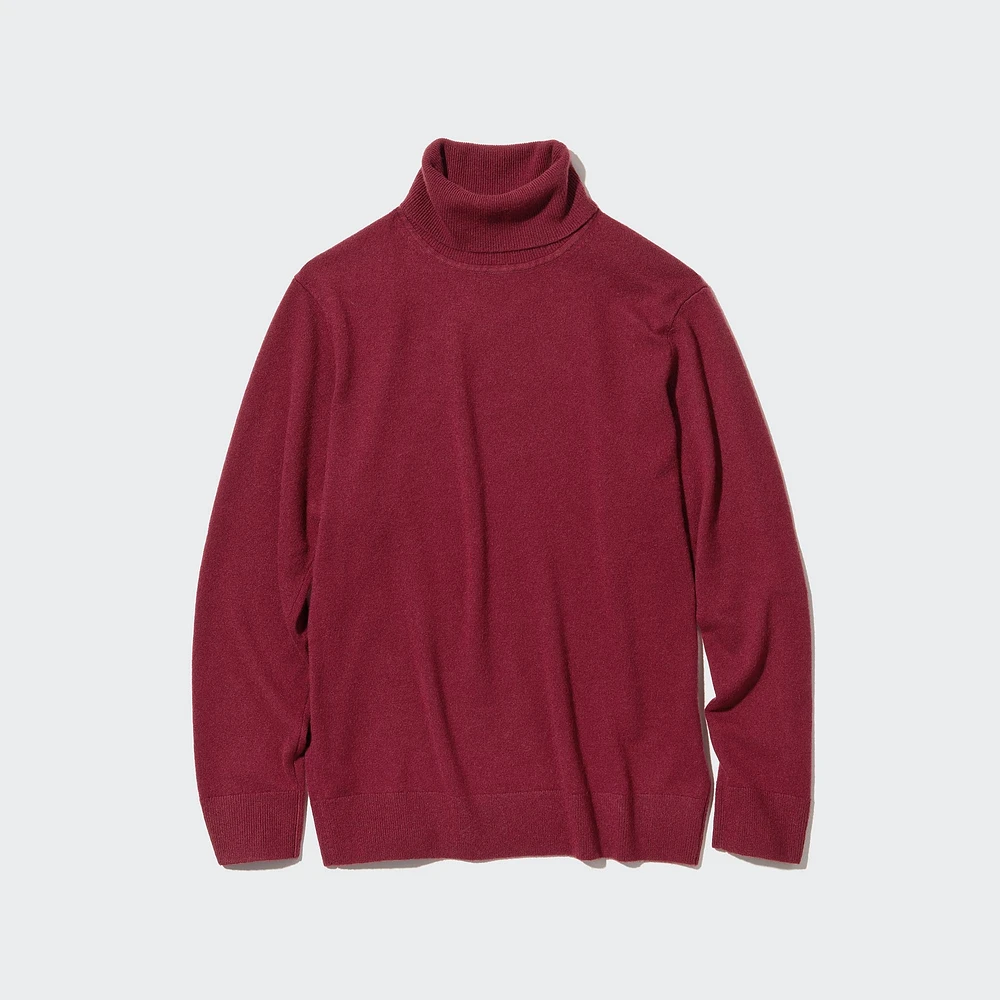 CASHMERE TURTLENECK SWEATER