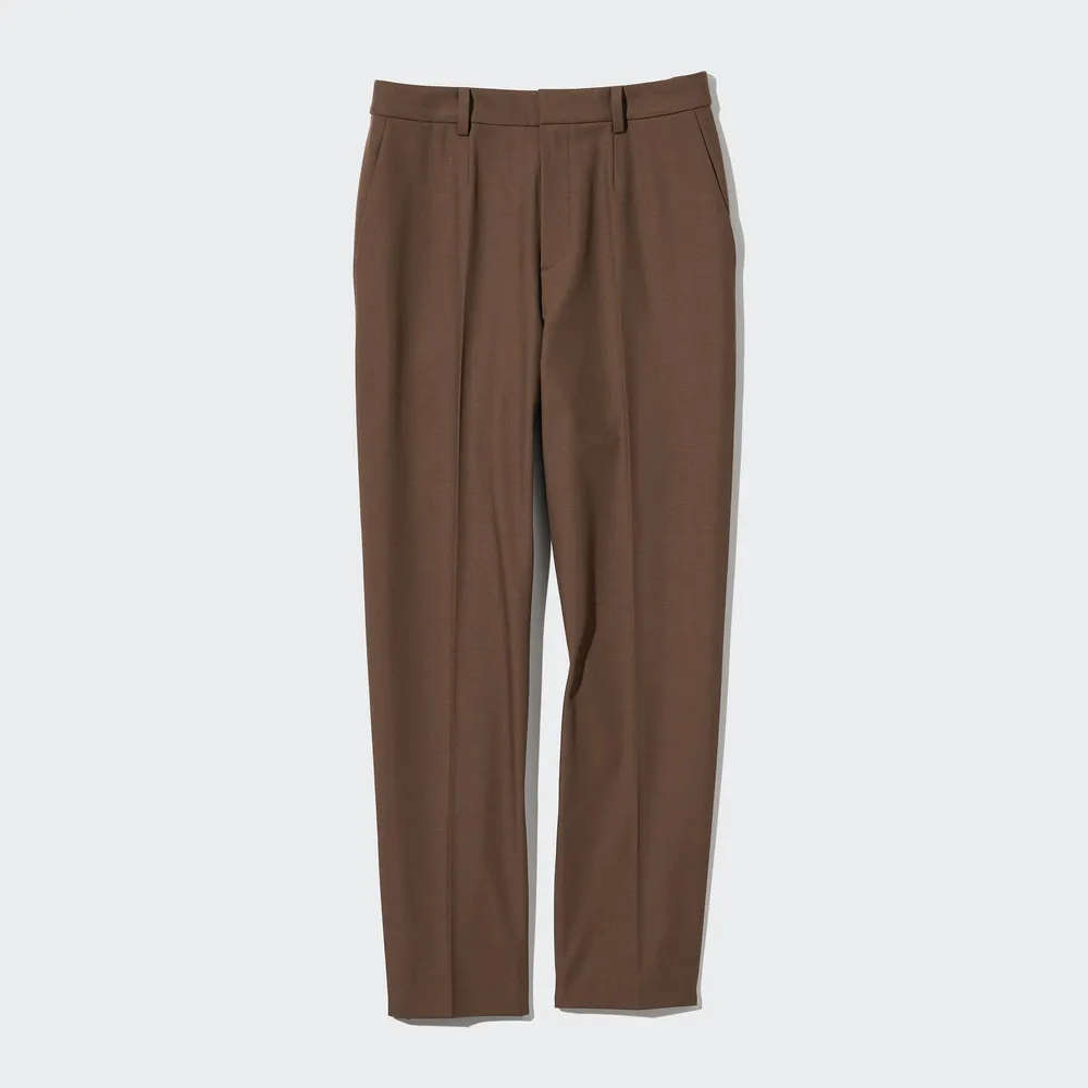 SMART ANKLE PANTS (WOOL LIKE)