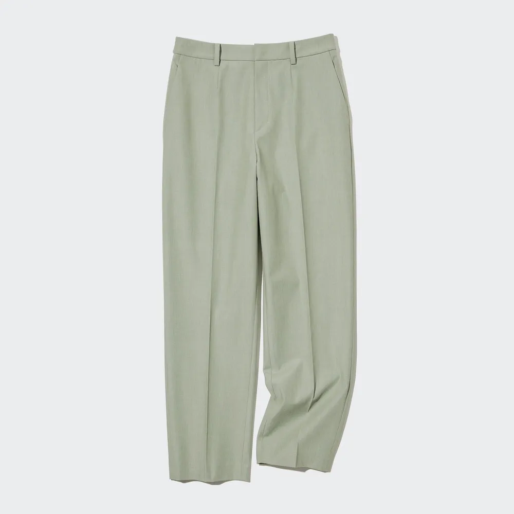 SMART ANKLE PANTS (WOOL LIKE)