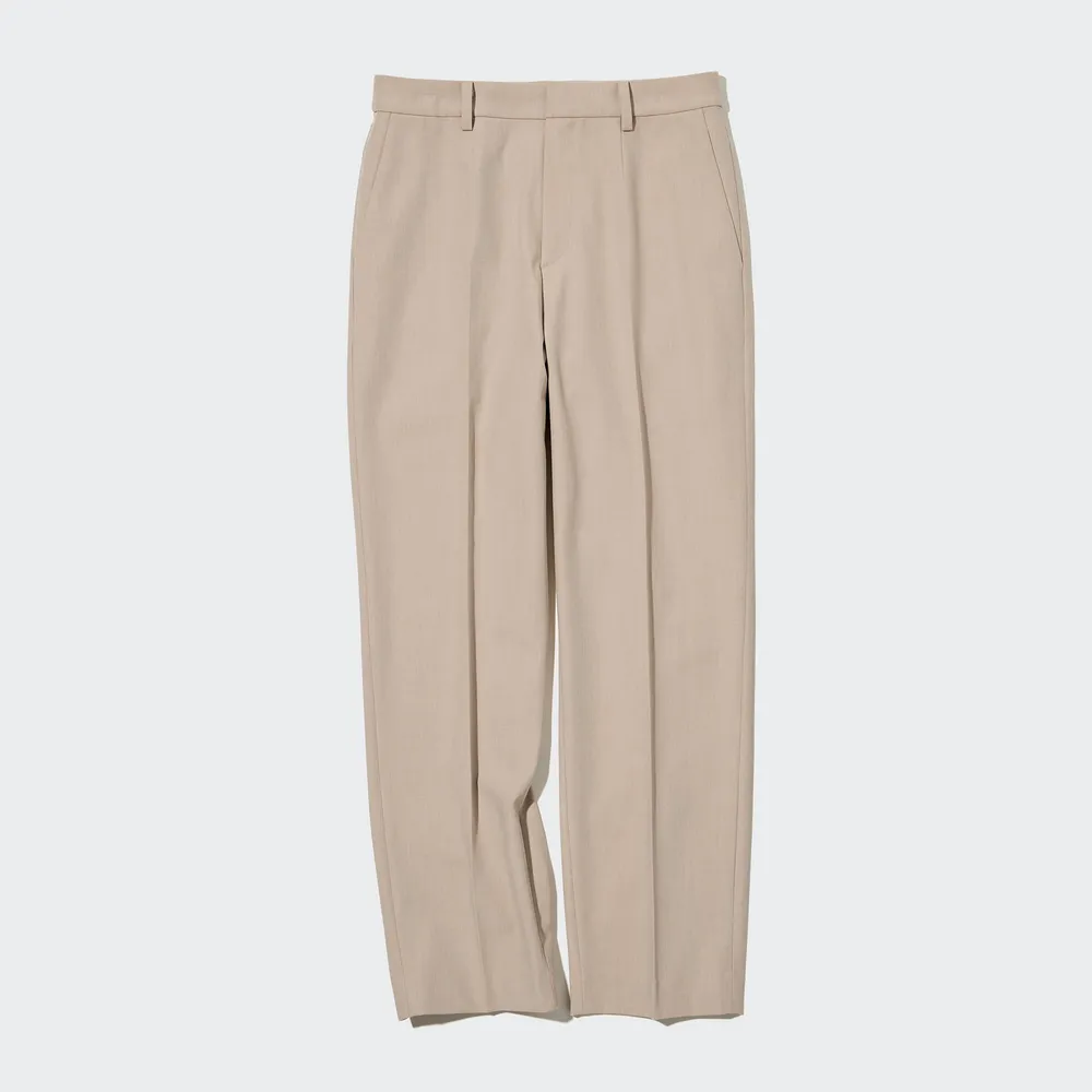 SMART ANKLE PANTS (WOOL LIKE)