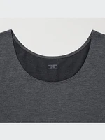 HEATTECH Cotton T-Shirt | Extra Warm Scoop Neck