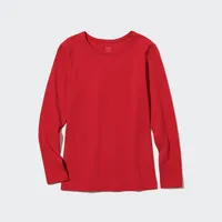 HEATTECH COTTON CREW NECK T (EXTRA WARM)