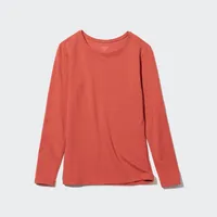 HEATTECH COTTON CREW NECK T (EXTRA WARM)