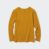 HEATTECH COTTON CREW NECK T (EXTRA WARM)