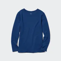 HEATTECH COTTON CREW NECK T (EXTRA WARM)