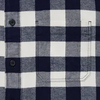 FLANNEL CHECKED SHIRT REGULAR COLLAR