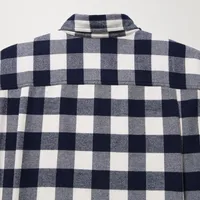 FLANNEL CHECKED SHIRT REGULAR COLLAR