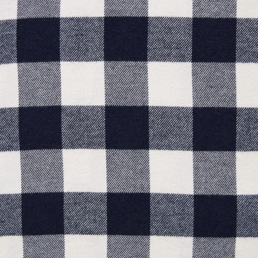 FLANNEL CHECKED SHIRT REGULAR COLLAR