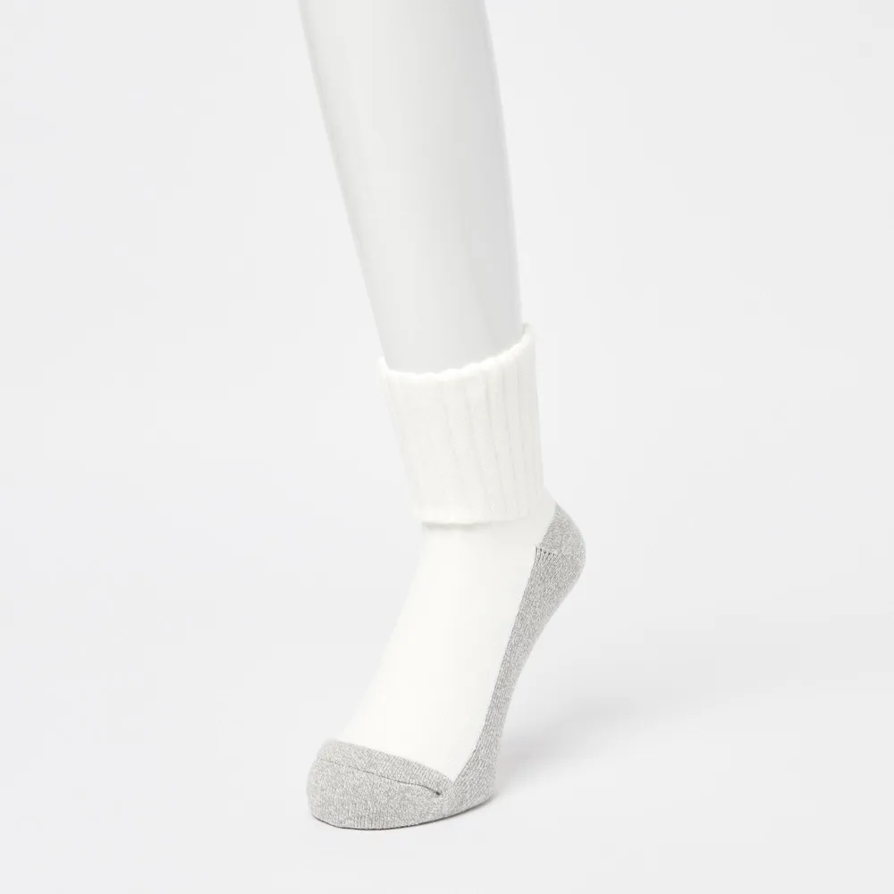 HEATTECH HALF SOCKS (ROOM SOFT PILE)