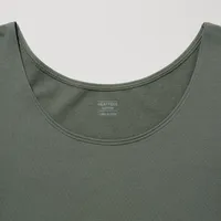 T-shirt HEATTECH Extra Chaud Coton Col U Manches Longues