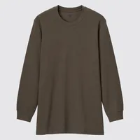 HEATTECH EXTRA WARM COTTON CREW NECK T-SHIRT