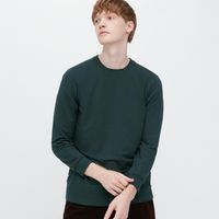 HEATTECH EXTRA WARM COTTON CREW NECK T-SHIRT