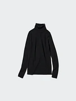 Extra Fine Merino Ribbed Turtleneck Long-Sleeve Sweater (2022 Edition)