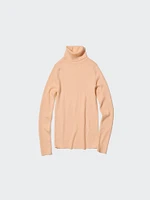 Extra Fine Merino Ribbed Turtleneck Long-Sleeve Sweater (2022 Edition)