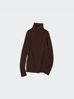 Extra Fine Merino Ribbed Turtleneck Long-Sleeve Sweater (2022 Edition)